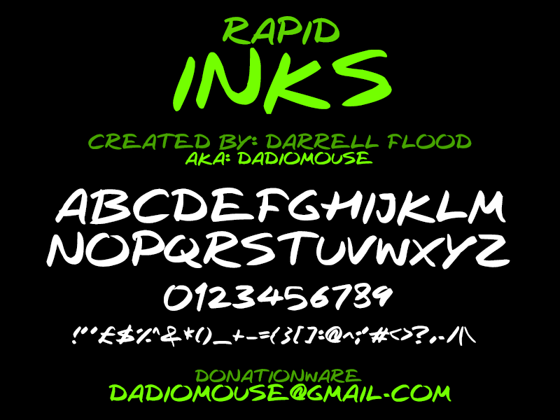 Rapid Inks